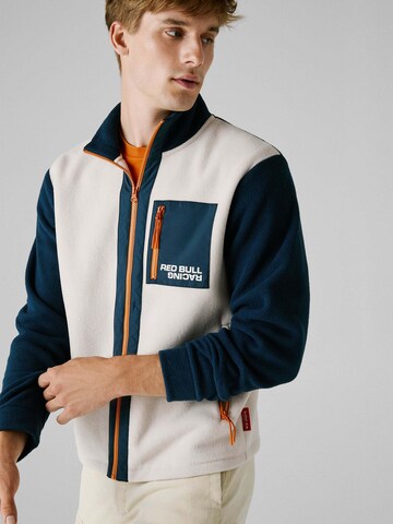 Red Bull Racing x Pepe Jeans Fleece jas in Blauw