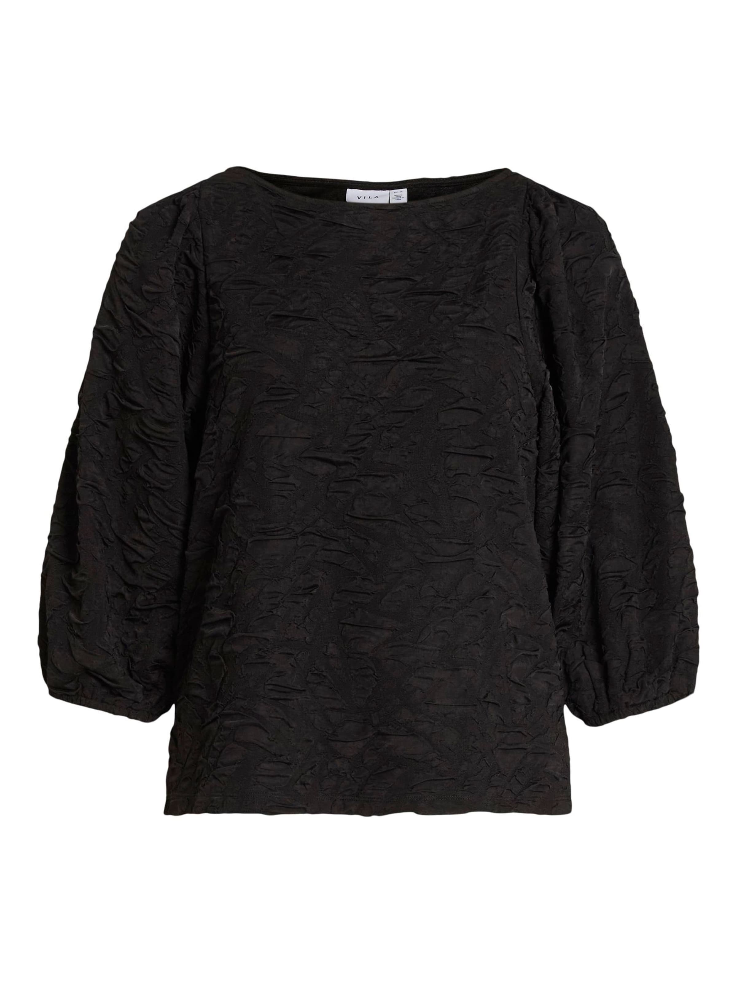 VILA Blouse 'VIDevera' in Black: front