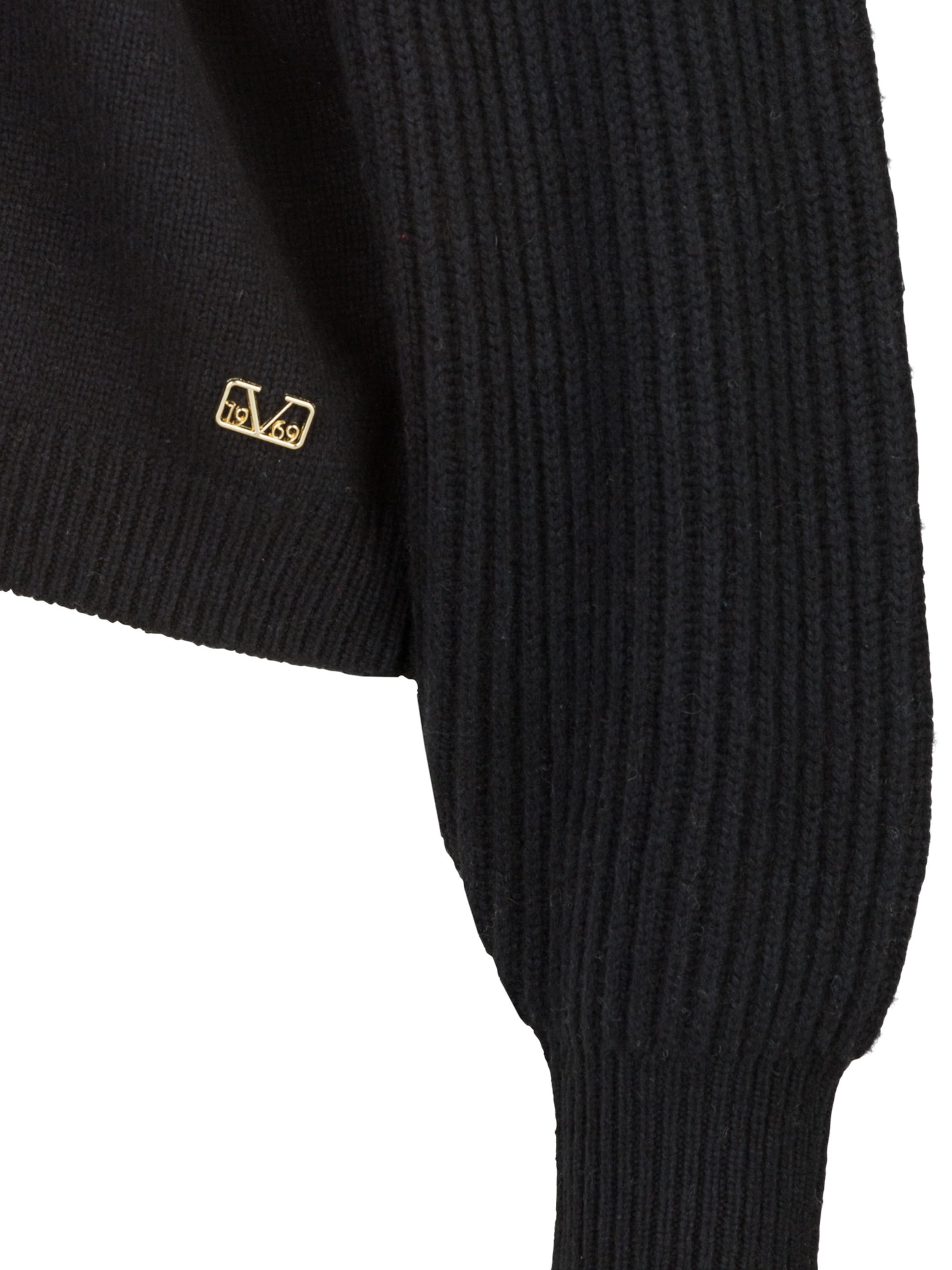 Pull-over 'Florentina' 19V69 ITALIA en noir