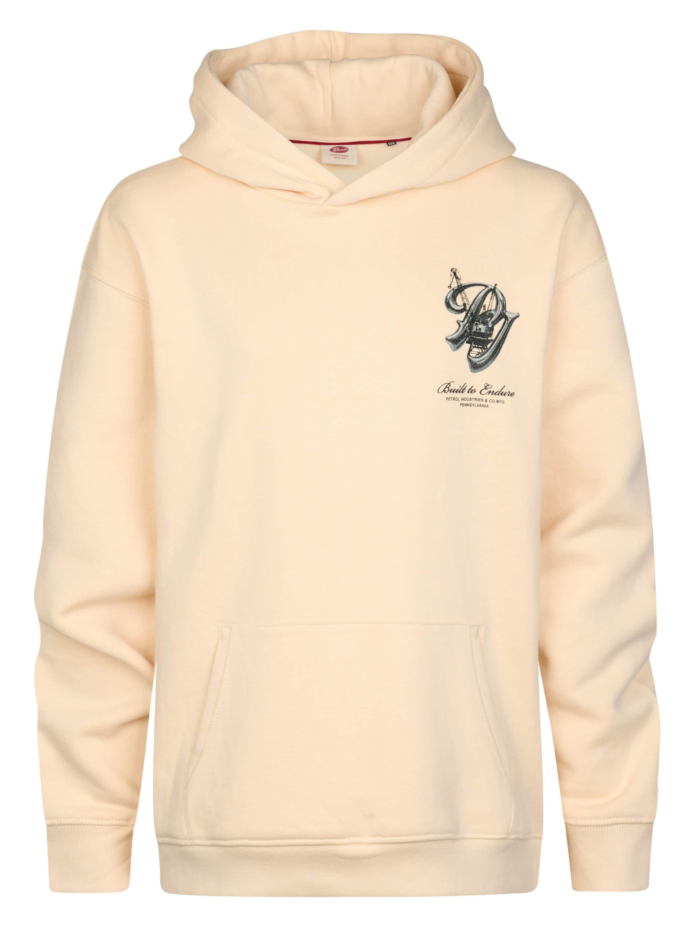 Petrol Industries Sweatshirt in Beige: Vorderseite