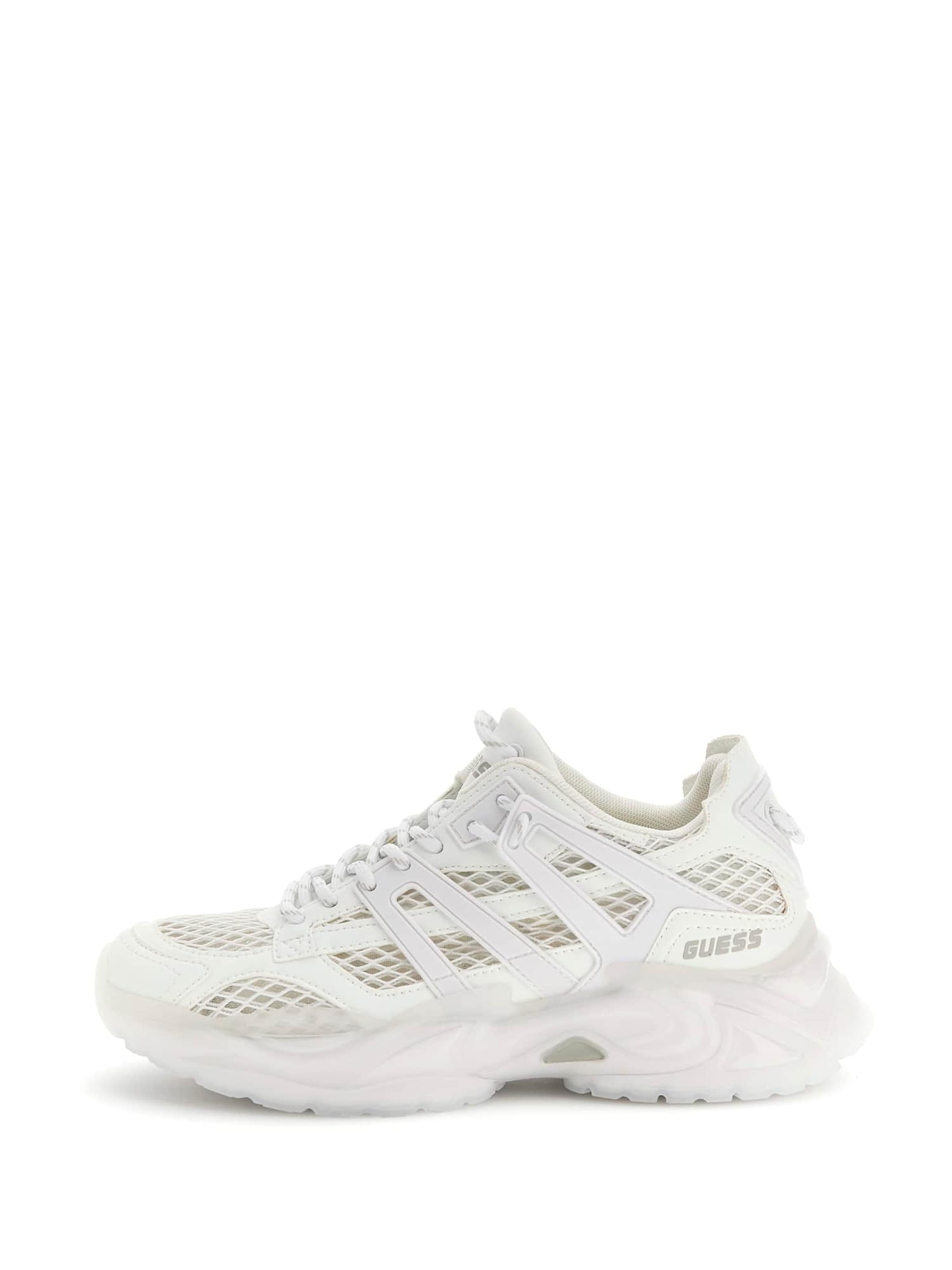 GUESS Sneaker low 'Belluna' i hvid: forside