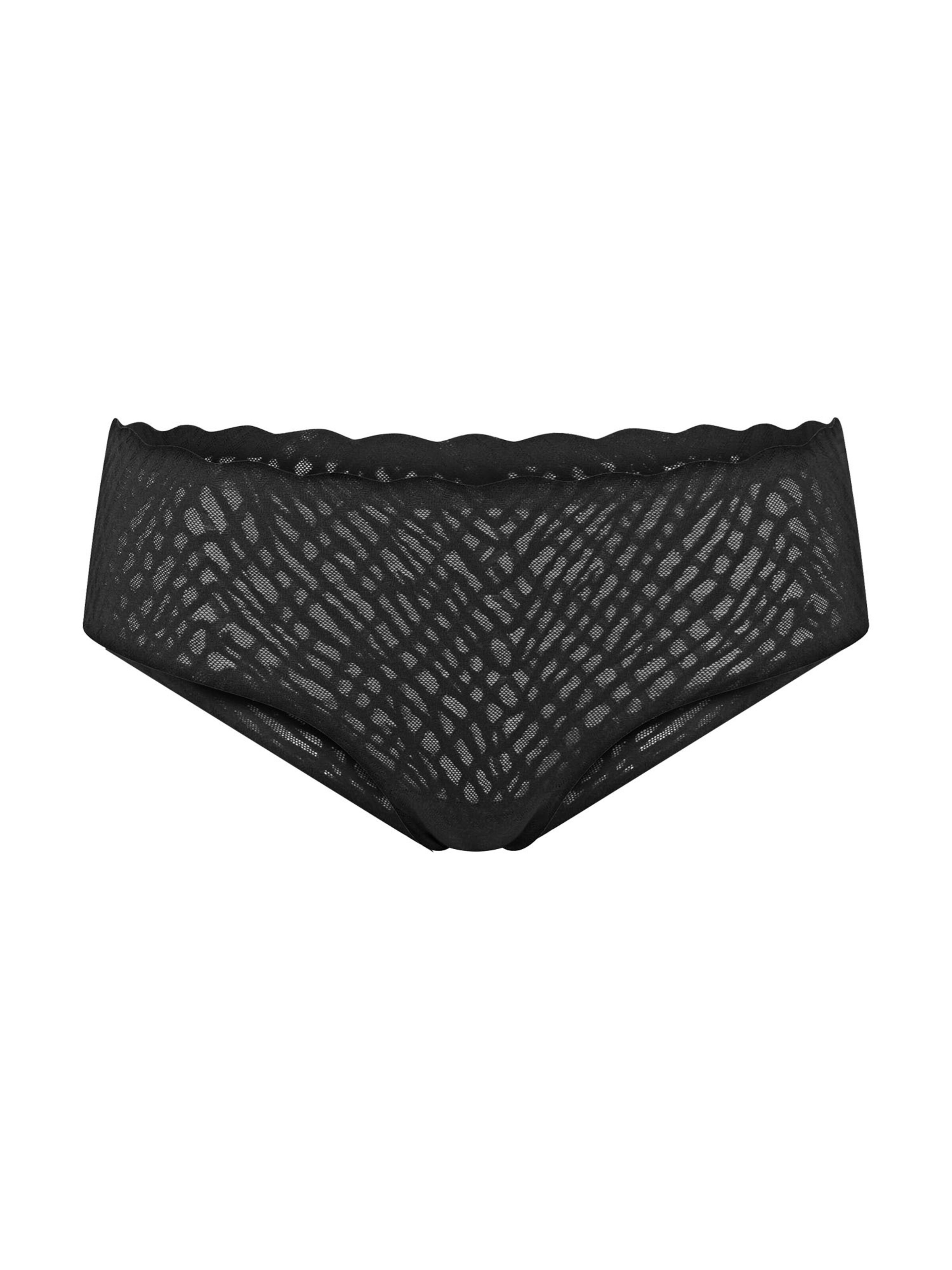 SLOGGI Slip 'Zero Feel Bliss' in Schwarz: Vorderseite