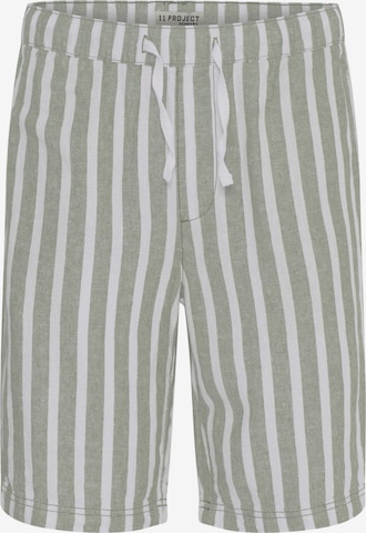 11 Project - Pantalón 'Eshi' en verde: frente