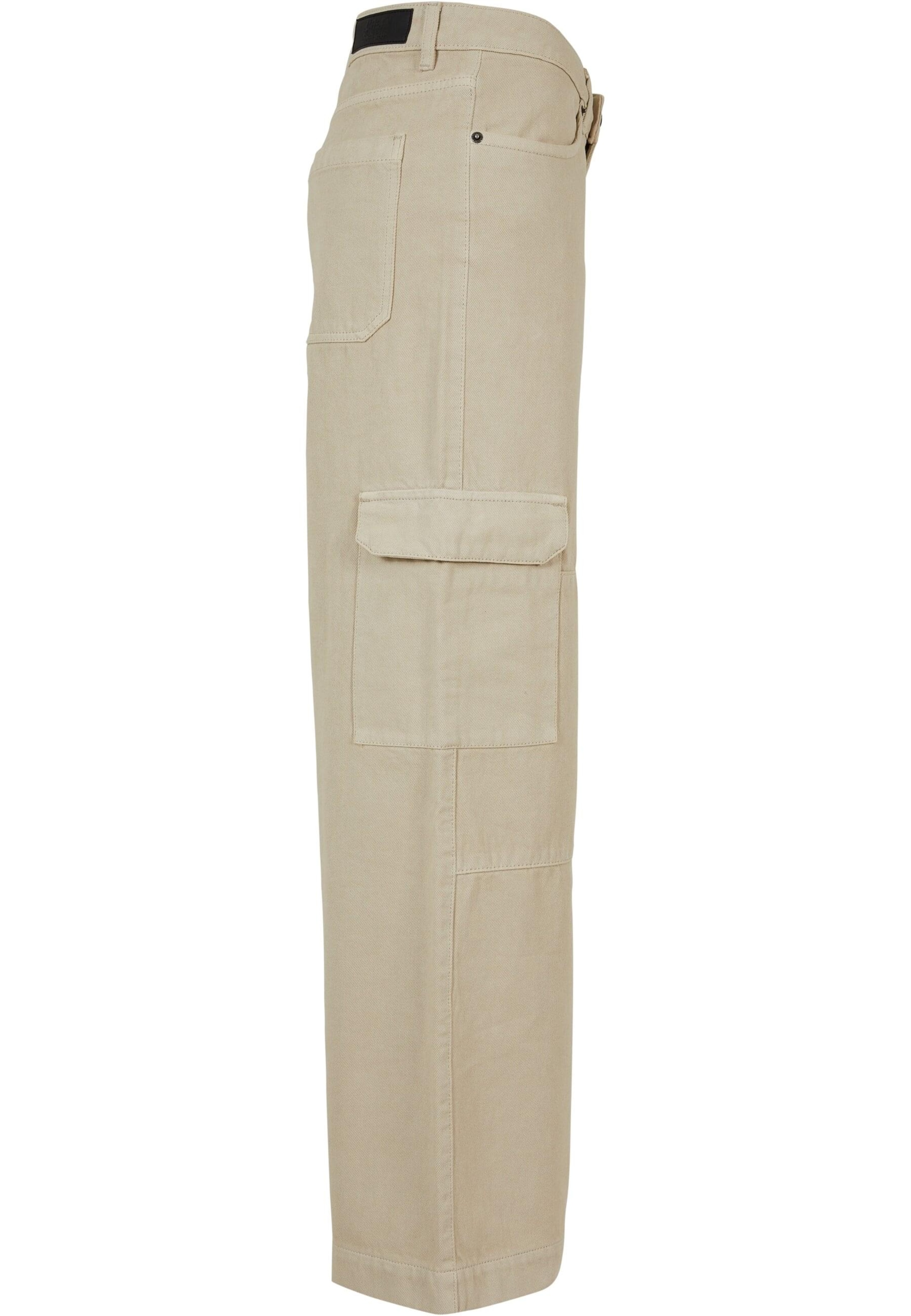 Urban Classics Свободный крой Джинсы-карго в Бежевый