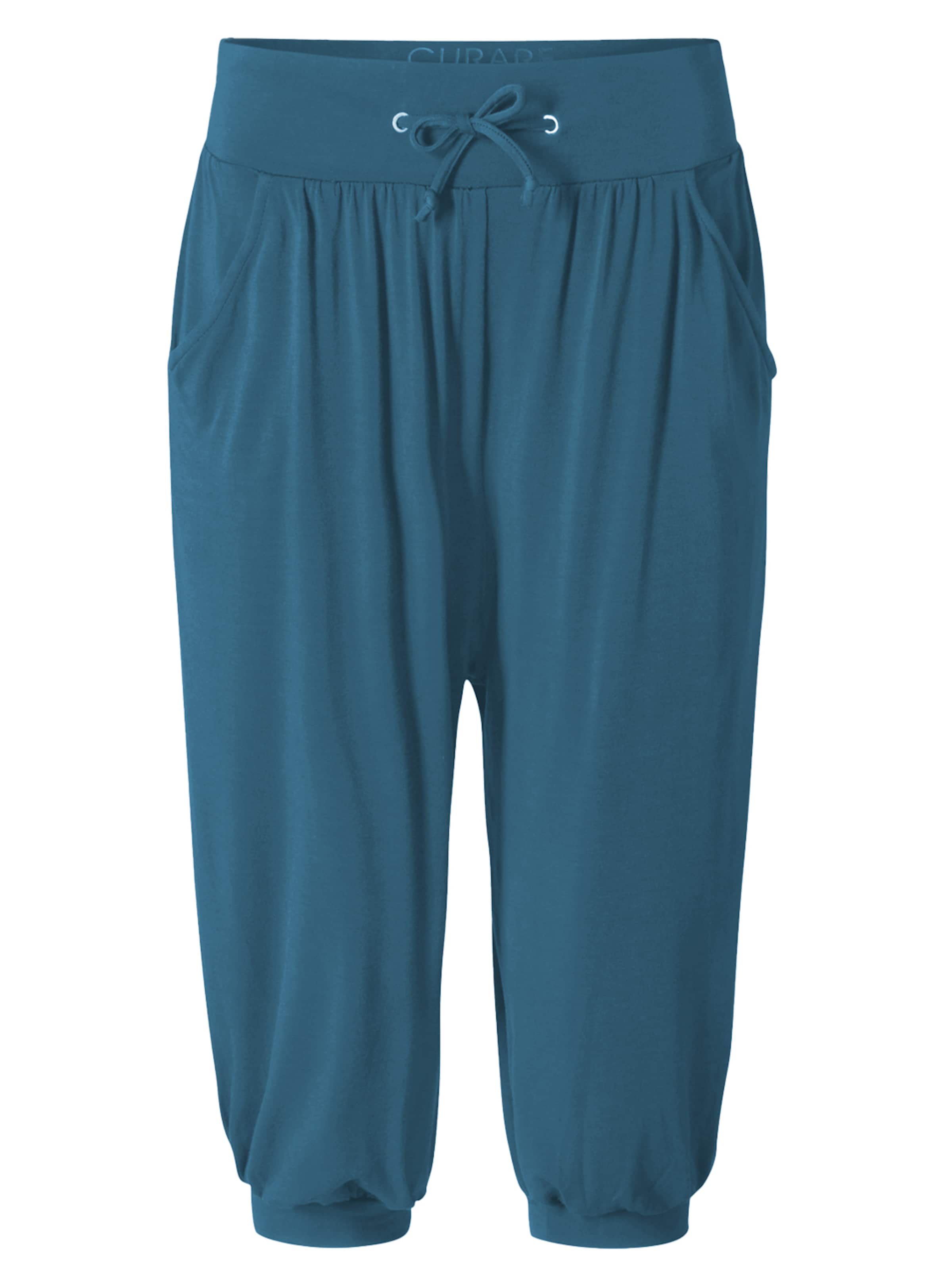 CURARE Yogawear Loose fit Workout Pants in Green: front