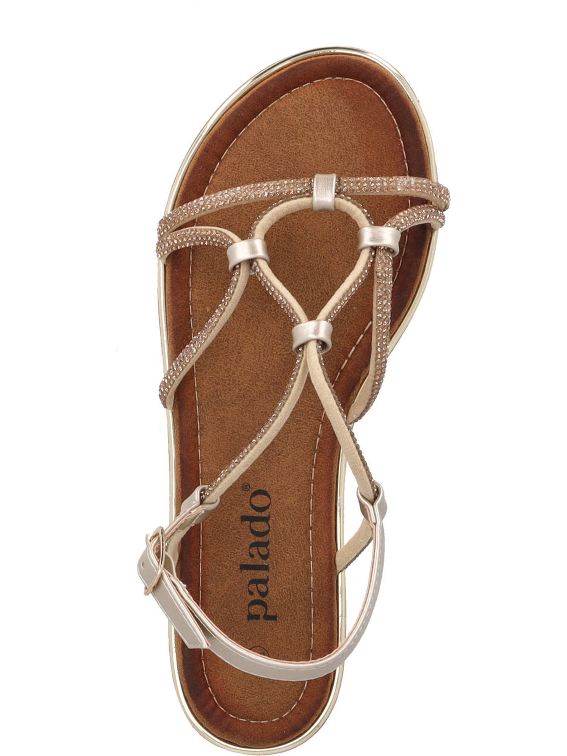 Palado Riemensandale 'Arcanil' in Gold