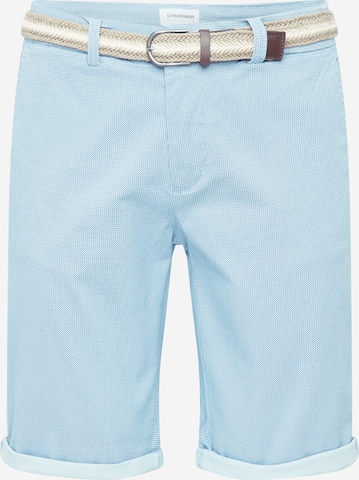 Regular Pantaloni eleganți 'Superflex' de la Lindbergh pe albastru: față