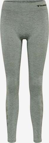 Hummel Workout Pants 'Ci' in Green: front
