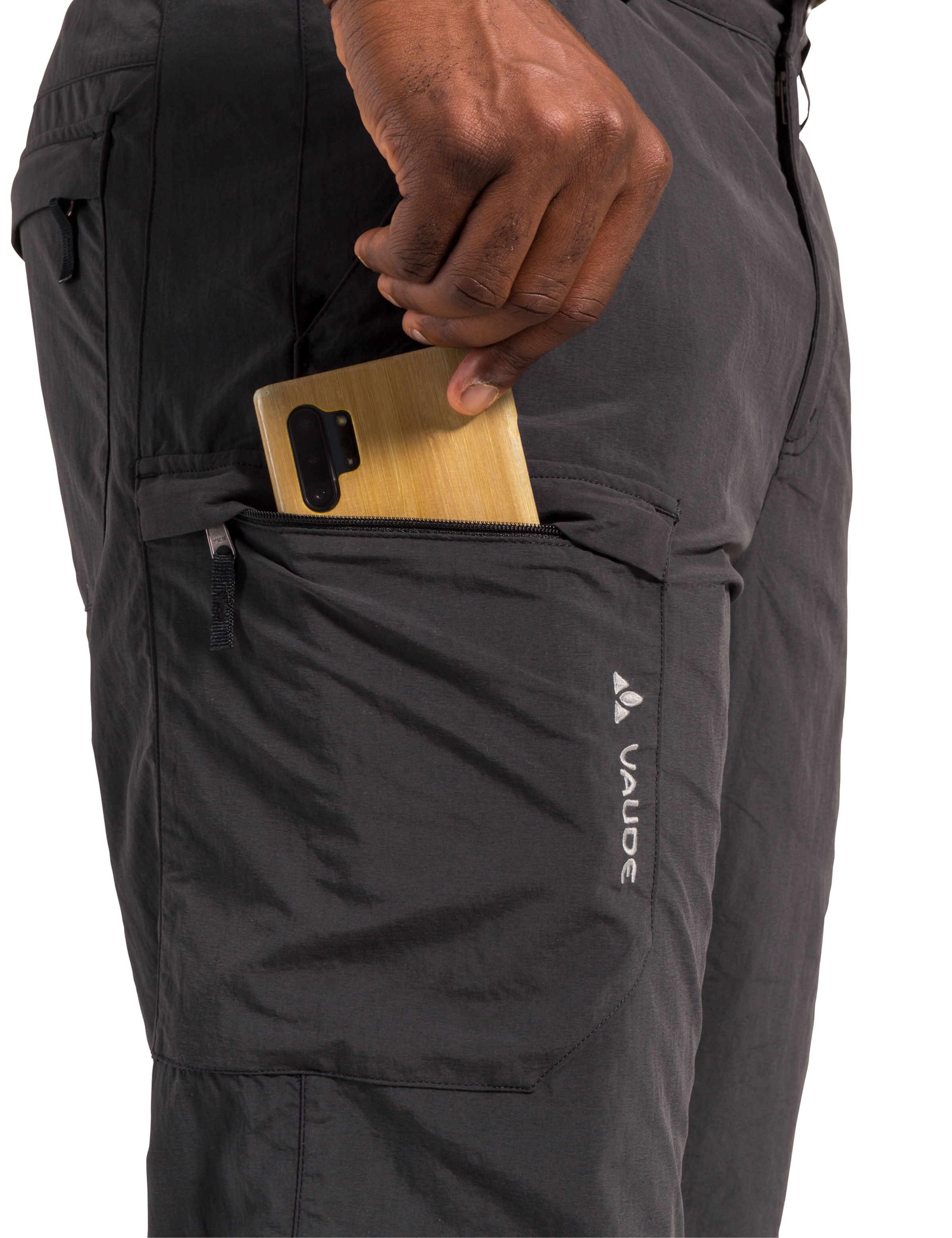 VAUDE Regular Hose 'Farley Capri' in Schwarz