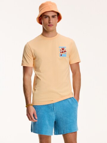 T-Shirt Shiwi en orange : devant