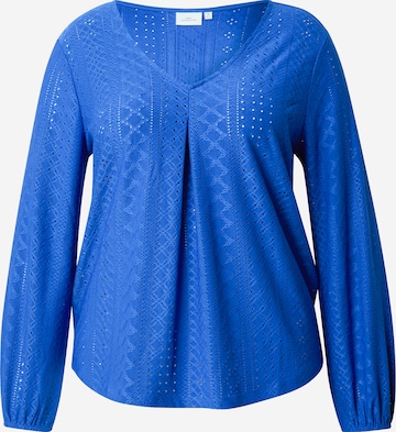 mėlyna ONLY Carmakoma Marškinėliai 'CARSANDRA': priekis