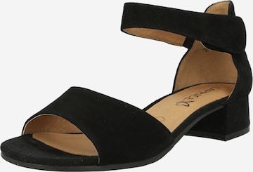 CAPRICE Sandals in Black: front