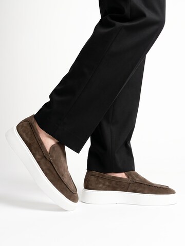 Dutch'D Classic Flats 'Atmos' in Brown