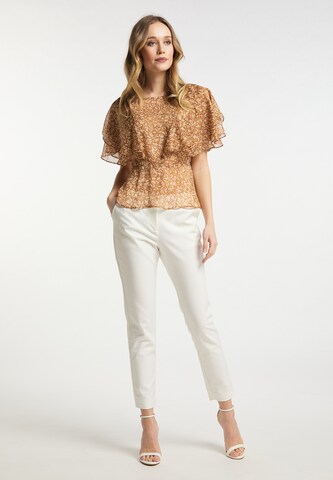 Chemisier DreiMaster Klassik en marron