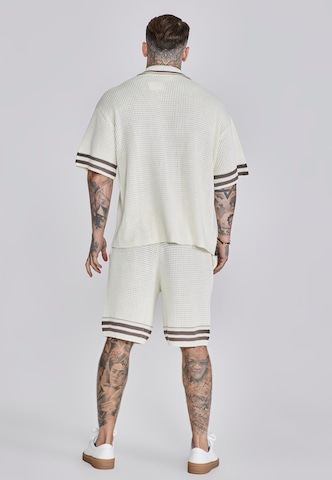 Comfort fit Camicia di SikSilk in beige