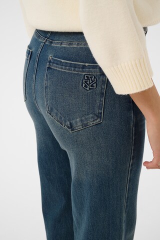 SAINT TROPEZ Wide leg Jeans 'Ugia' in Blue