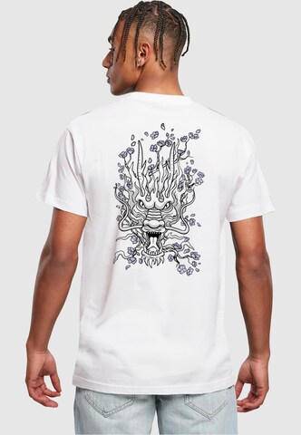Mister Tee Shirt 'Tokyo Dragon' in Weiß