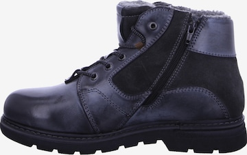 bugatti Lace-Up Boots 'Scarus' in Grey