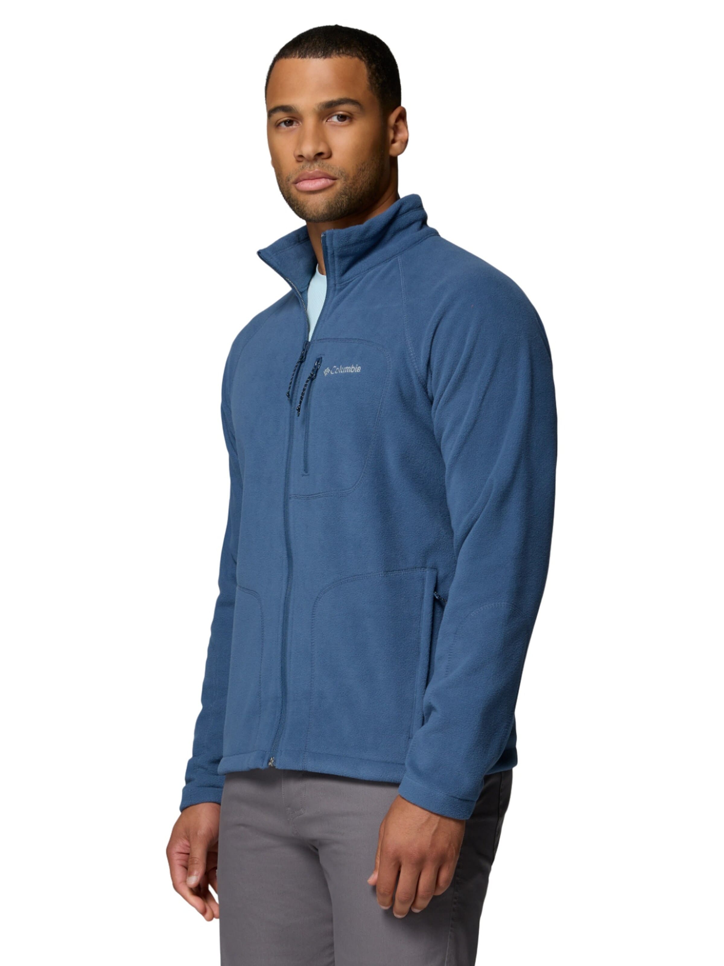 COLUMBIA Fleece jas 'Columbia Fast Trek II Full Zip Fleece' in Blauw