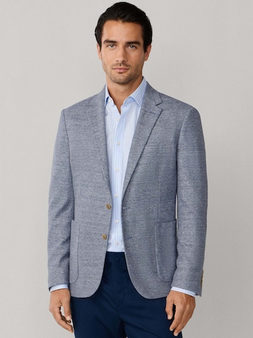 Coupe slim Veste de costume Hackett London en bleu : devant
