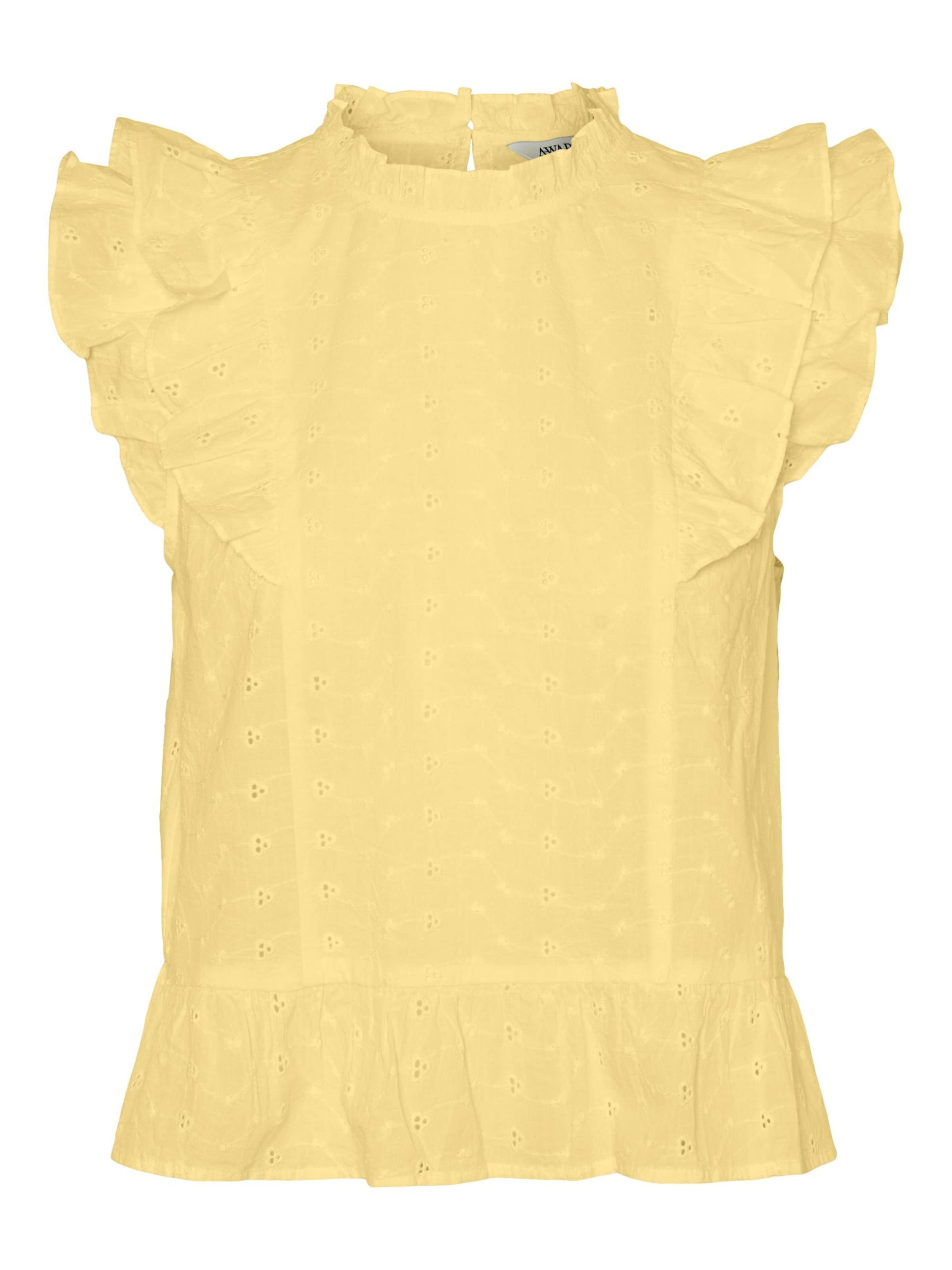 VERO MODA - Blusa 'VMKammy' en amarillo: frente