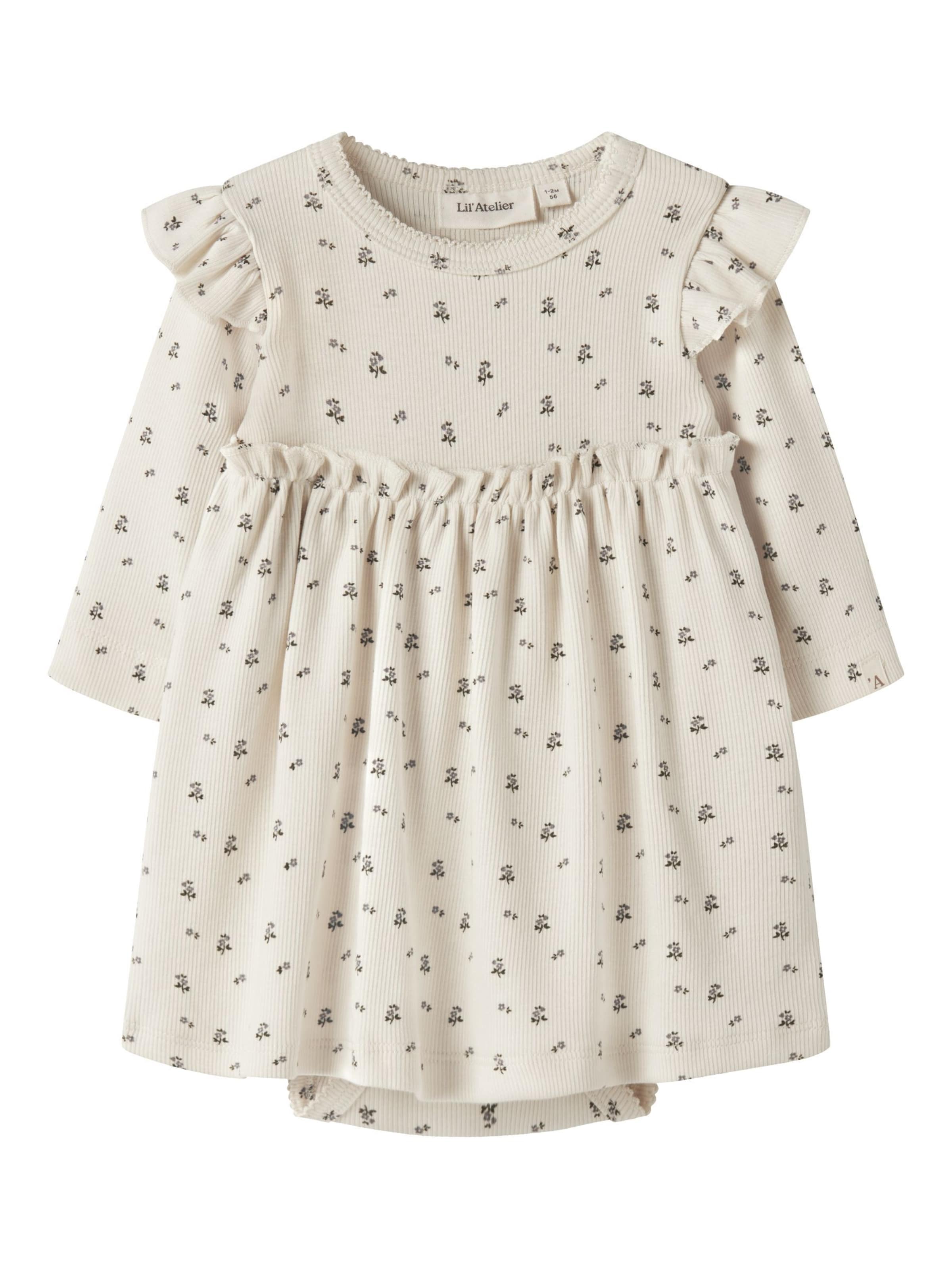 Lil'Atelier Kjole i beige: forside