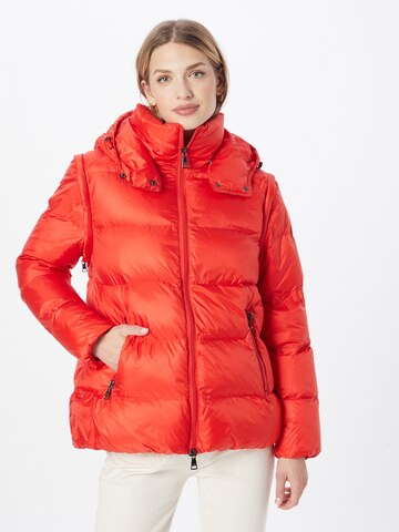 No. 1 Como Between-season jacket in Red: front