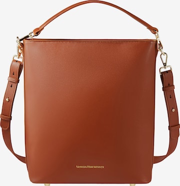 Victoria Hyde Olkalaukku 'Kloey' värissä ruskea: etupuoli