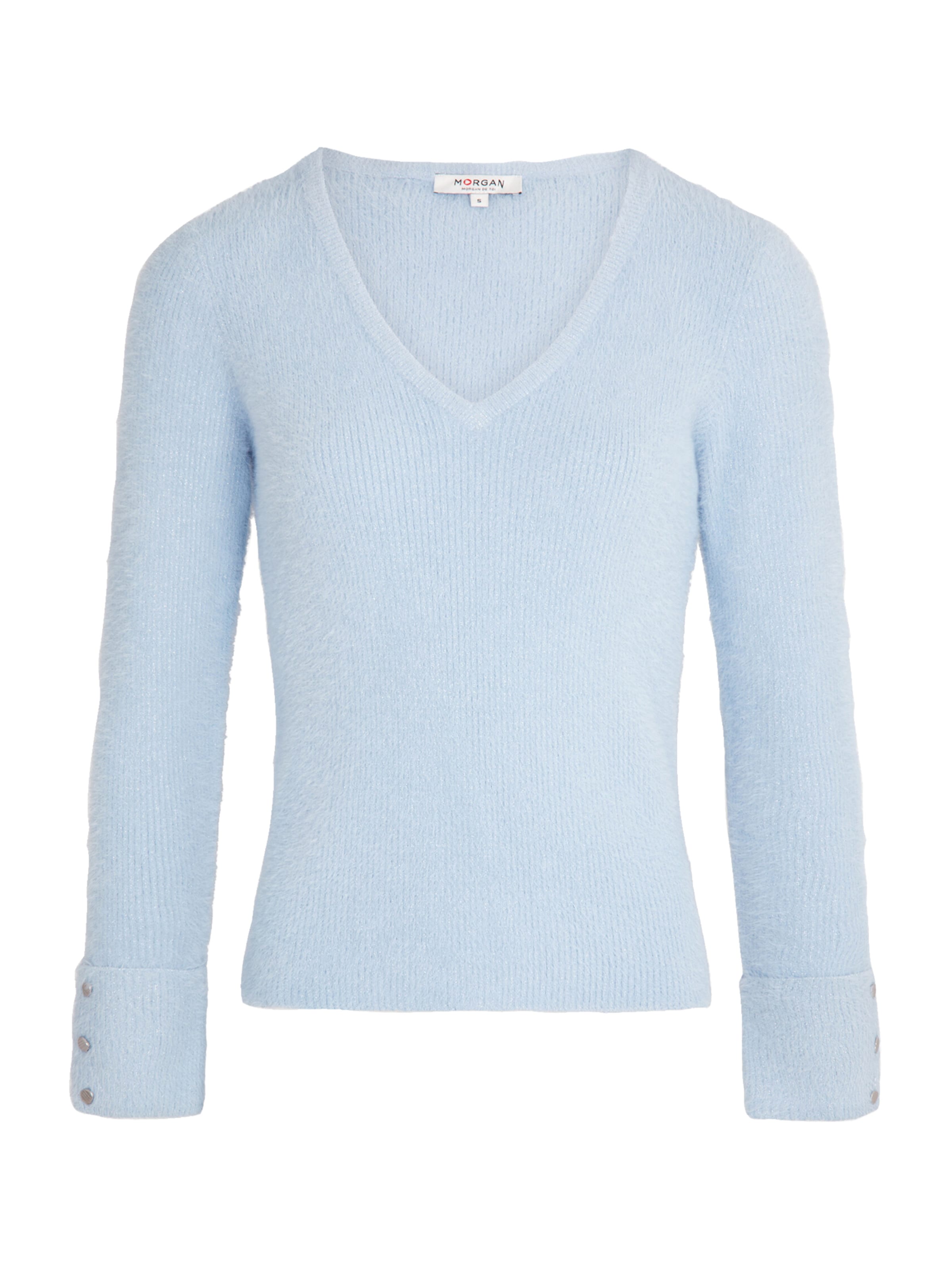 Morgan Sveter - Modrá: predná strana