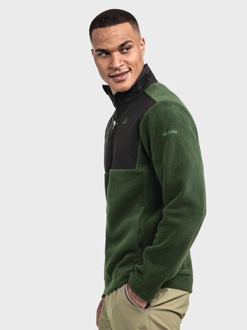 Schöffel Athletic fleece jacket 'Gregale' in Green