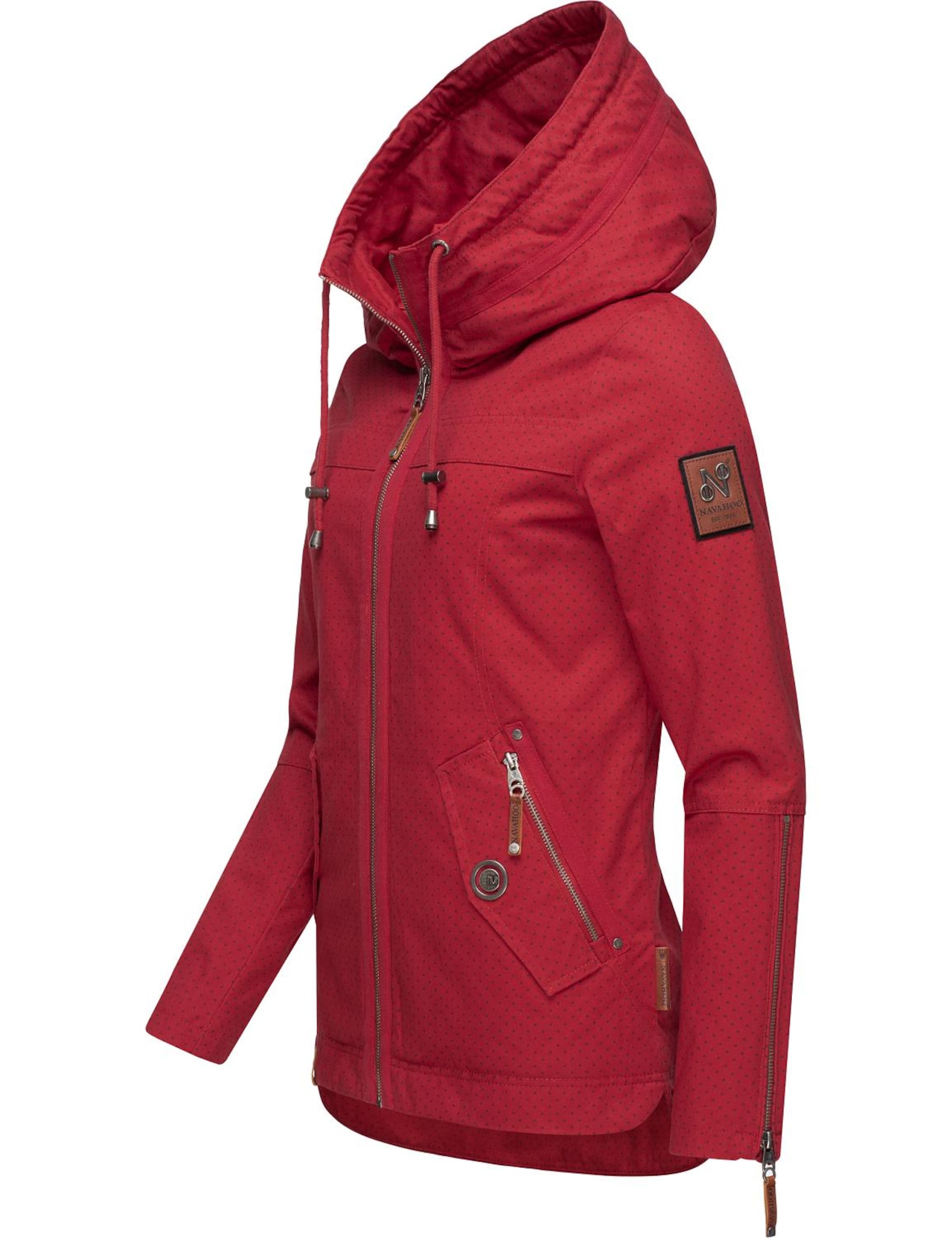 NAVAHOO Демисезонная куртка 'Wekoo' в Красный