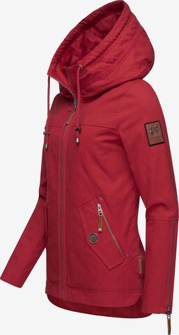 Veste mi-saison 'Wekoo' NAVAHOO en rouge