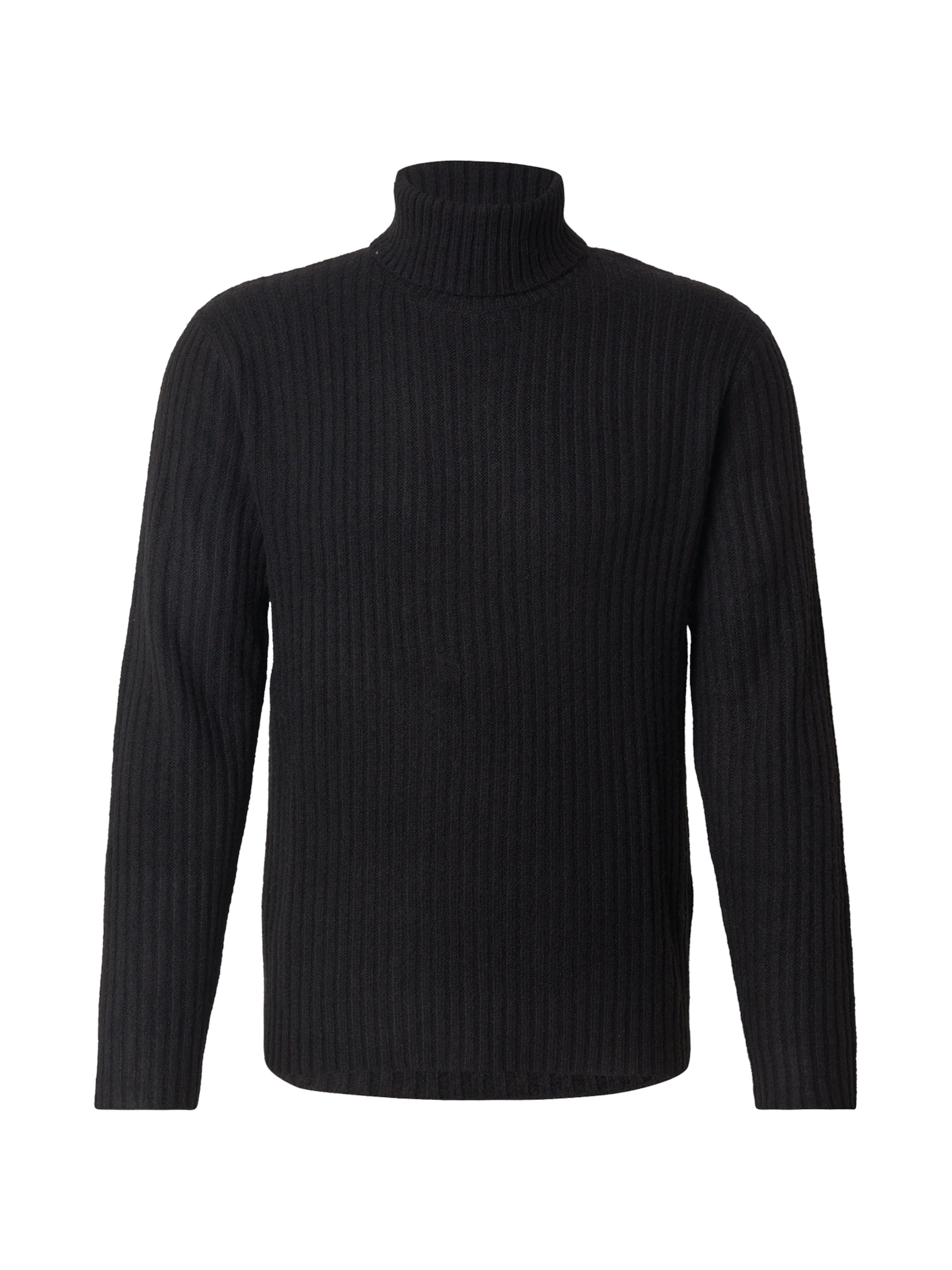 JJ Rebel Pulóver 'JREBFREY' - fekete: elől