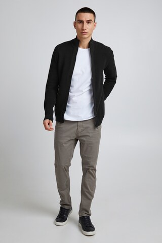 !Solid Gebreid vest 'Nicklas' in Zwart