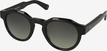 Lunettes de soleil ' KAEL ' MessyWeekend en noir : devant