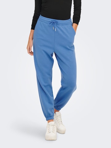 ONLY Tapered Broek 'Scarlett' in Blauw: voorkant