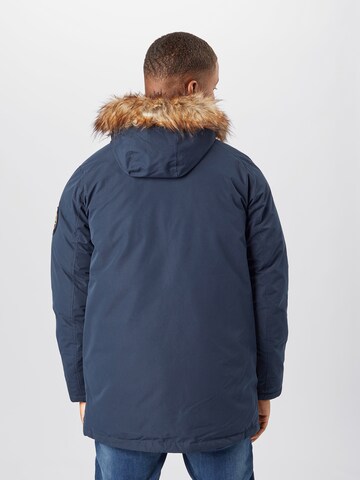 Regular fit Parka de iarnă 'Sky' de la JACK & JONES pe albastru