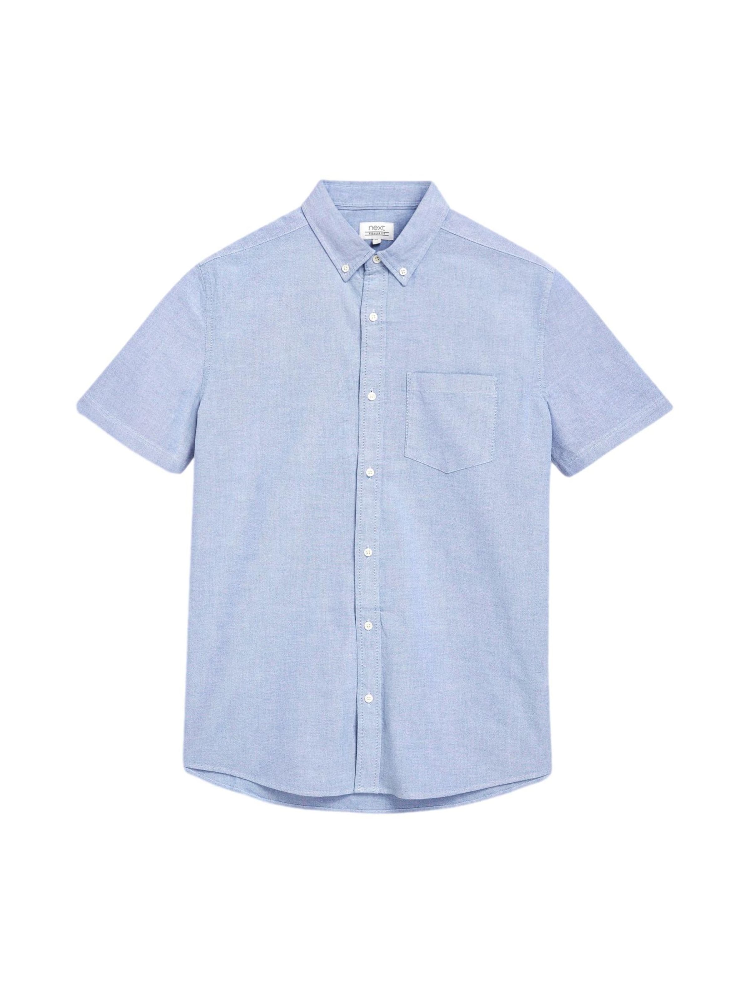 Next Hemd in Blau: Vorderseite