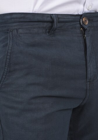 !Solid - regular Pantalón chino en azul