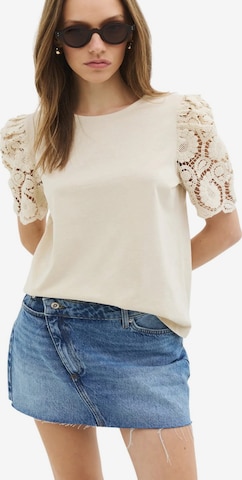 No Matter What Shirt in White: front