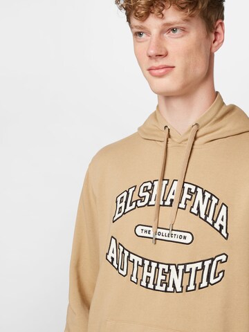 BLS HAFNIA Sweatshirt 'Ringside' in Beige