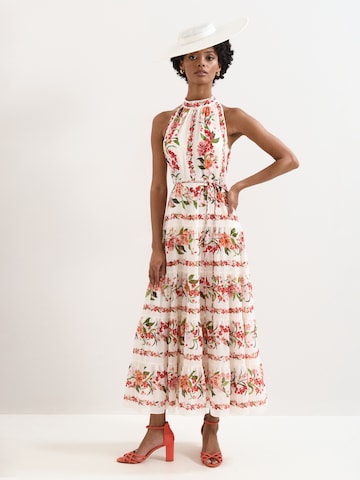 Phase Eight Dress in White: front