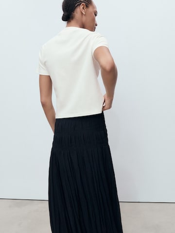 Tricou 'CORSICA' de la MANGO pe alb