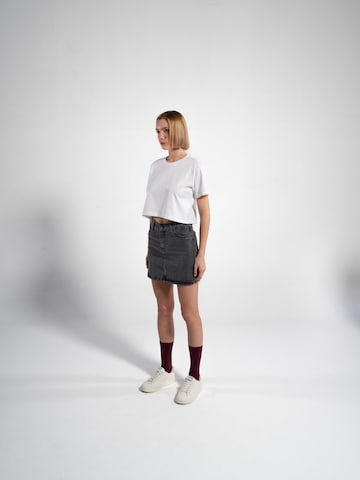 GORG Shirt 'Cropped aus 100% Bio-Baumwolle' in White