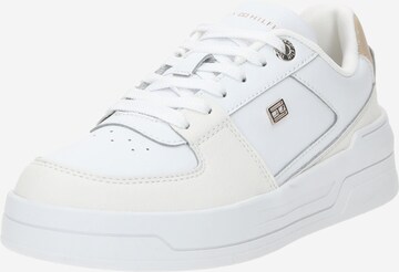 TOMMY HILFIGER Sneakers laag 'ESSENTIAL' in Wit: voorkant