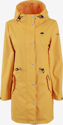 Schmuddelwedda Raincoat in Yellow: front