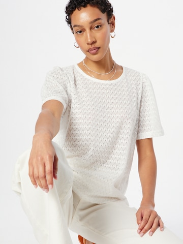 Camicia da donna 'Erican' di Moves in bianco: frontale