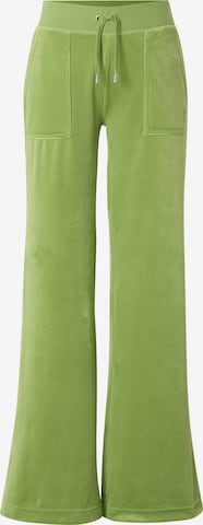 Juicy Couture Hlače 'Layla' | zelena barva: sprednja stran