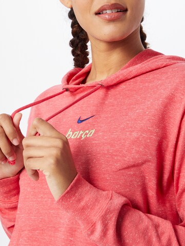 NIKE Sportief sweatshirt in Rood