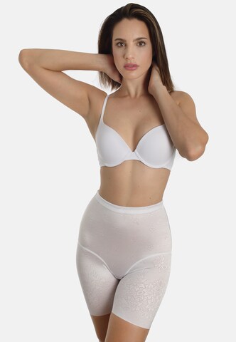 sassa Long Johns 'FUNCTIONAL JACQUARD' in White: front